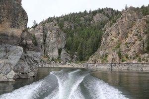 Lake Roosevelt water