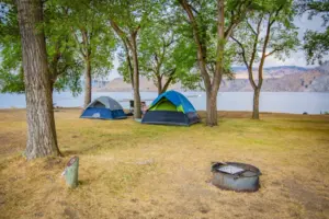Lake Roosevelt camping Keller Ferry