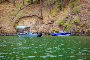 fishing Lake Roosevelt eastern Washington